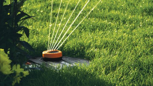 Gardena 1559-29 Versenkregner AquaContour Comfort automatic, Vielflächenregner, einfache Programmierung (Beregnete Fläche 0 – 350m², Reichweite 2,5 – 9m Bewässerungssektor 25 – 360°) für große Flächen - 3