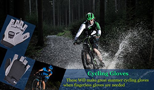 Sport Fingerlos Handschuhe Radfahren MTB Handschuhe - 5