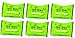 Tea Tree Daily Use Cleansing Facial Face Make Up Wipes (6 x 25 Packs)