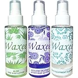 "Waxee" Pre wax lotion, oil free after wax lotion and wax equipment cleaner SET! MADE IN ITALY!
