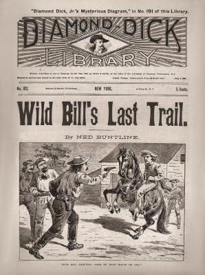 Diamond Dick 3 Western Comic Cover - Quality Medium Metal Sign - Steel 20 x 30cms