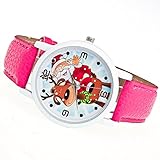 Junjie Dame Uhr Analog Armbanduhr Männer Herren Fitness Frauen Vogue TischuhrSmartwatch wasserdicht Schön und zart Weihnachten ältere Muster Solides Edelstahl Armband Sport Leather Freizeit