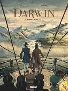 jaquette livre Darwin - Tome 1 : À bord du Beagle