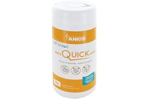 Lingette Anios Quick'Wipes Boite de 120 Lingettes - 2333421BZ- Certifié France Medical Industrie