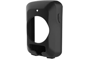 LOKEKE Coque de protection en silicone pour Garmin Edge 820 (Noir)