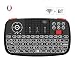 Produktbild (Neu) Rii i4: Mini-Wireless-Tastatur, 2 in 1 (Bluetooth & 2,4 GHz), AZERTY, Hintergrundbeleuchtung, TouchPad, für iOS, Android Box, Smartphone, PS4, Xbox, Apple TV, Tablet, PC-Konsole