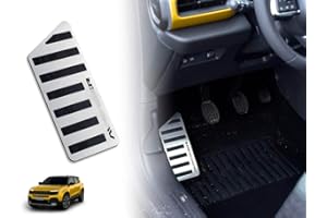 AUTOCOVR Poggiapiede In Acciaio per Jeep.Avenger | 1 Pezzo Inox Longitude Altitude Summit Avenger Accessori Tuning