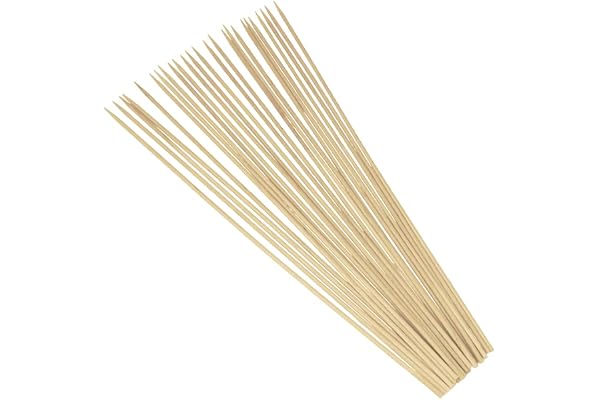 Metaltex 570130 Brochette en Bois Multicolore 28 x 28 x 18 cm 100 pièces