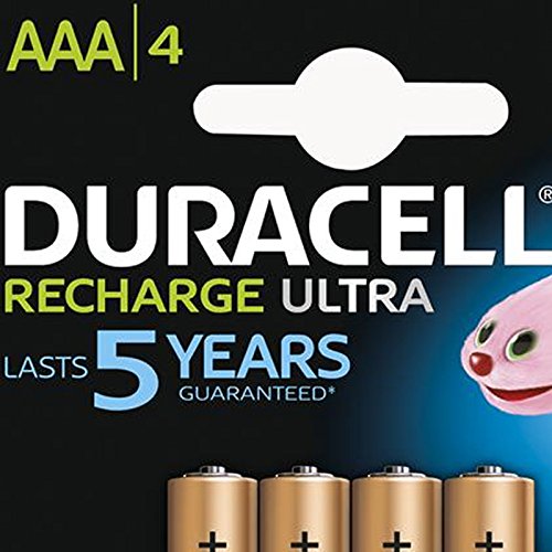 51owRgqBiUL Duracell AAA HR03 Rechargeable Batteries Duralock Pre and Stay Charged 850mAh - Value 8 Pack