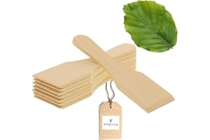HOFMEISTER HOLZWAREN HOFMEISTER® Rascador de madera para raclette - Juego de 8 - Accesorios naturales para raclette - Robusto rascador de madera para un fundido perfecto del queso