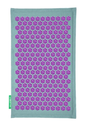 Preisvergleich Produktbild Blumenfeld-Matte türkis-violett