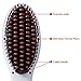 Straight Hair Brush Elite99 Hair Straightener Silky with Anion Hair Care, Anti Scald Static Electric Hair Straightening Comb, Make Tangled Hair Silky Massager with Detangling Digitial LCD,Professional Grade Anti-Static Ceramic Heating Plates with a Complimentary Travel Bag - White