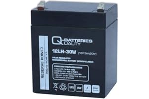 Q-Batteries 12LH-30W 12V 5Ah Blei-Vlies-Akku AGM VRLA Hochstrom USV