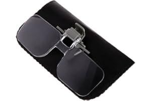 GUMEI 2X Loupe de Style loupe avec Clip pour la Lecture