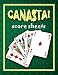 Produktbild Canasta Score Sheets: Canasta Blank Score Sheet Notebook