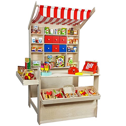 Preisvergleich Produktbild Plaho Kaufladen 6040 mit Markise