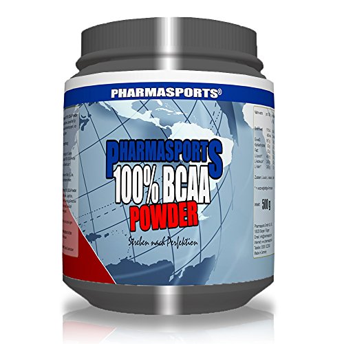 Preisvergleich Produktbild Pharmasports 100% BCAA Powder - 500g Dose
