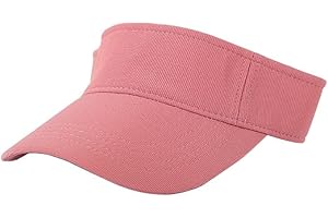 HERUAI Kids Sun Visor Hat 4-12 Years Girls Boys Golf Visor Anti UV Tennis Sun Hat Summer Beach Cool Hat Wide Brim Sun Protection Hat Adjustable Peaked Snapback Cap Sports Running Sun Visor Cap