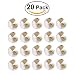 WINOMO Corner Guards Baby Corner Protectors - 20 Pack