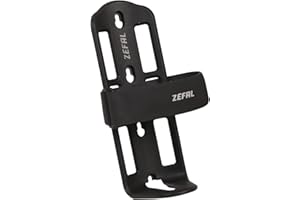 ZEFAL Z Adventure Cage - Porte Gourde Velo et VTT et Porte Sacoche de Fourche Velo - Porte Bidon Universel - Porte Sacoche et Bouteille Bikepacking, Noir, 230x81x94 mm EU