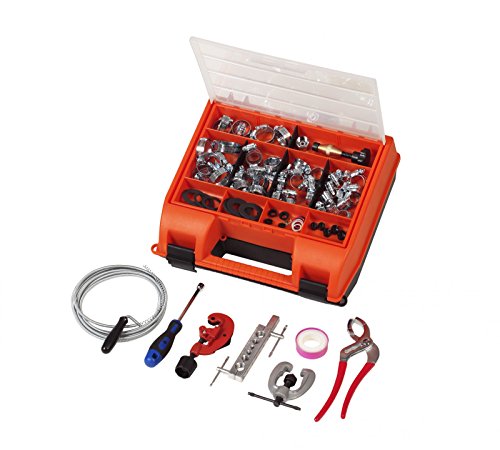 Preisvergleich Produktbild Sanitär-Installations- / Rohreinigungsset - 98-teilig