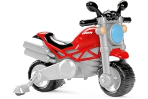 Chicco Ducati Monster Spielzeugmotorrad für Kinder, Rutschfahrzeug mit Hupe und Motorengeräusch, abnehmbare Stützräder, max. 25 kg, Spielzeug für Kinder von 18 Monaten bis 5 Jahren