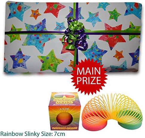 Pass the Parcel Ready Made Party Game - Unisex - BEST VALUE - 10 Layers - Suitable for children aged 3 to 10 years (Option 3)