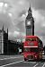 Produktbild 1art1 43505 London - Der Rote Bus Poster (91 x 61 cm)