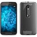 Produktbild PhoneNatic Case für Motorola Moto G 2015 3. Generation Hülle Silikon Crystal Clear transparent Cover Moto G 2015 3. Generation Tasche + 2 Schutzfolien