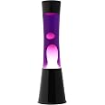 Lampe à Lave Magma I-total Mauve/Rose 40 Cm – Lampe Lava Rétro 60’s, Lumière Ambiance Psychedelic, Idéale Chambre Salon