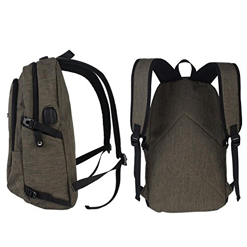 Business Laptop Rucksack Backpack  Kobwa 15 6 Inch Notebook Schulrucksack Computer Rucks  cke f  r Herren und Damen mit Anti-theft  USB Charging Port 