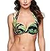 Produktbild TC WOW Multiway Bikini Top - Bikini Oberteil mit Vier Verschiedenen Tragemöglichkeiten, mit und Ohne Träger - Midnight Palm - Größe 90C (20002937340)
