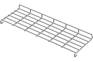 65,4 cm Edelstahl Warmhalterost für Weber Genesis II 300 Serie, 66044 Grill-Warmhalter für Genesis II E-310/E-315, II E-330/E-335, II S-310/S-335 Gasgrills, Grill-Ersatzteile Grillrost für Genesis II