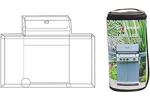 Grillstream Deluxe BBQ Cover for 3 Burner Classic Barbecue & 4 Burner Compact
