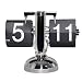 Produktbild Asvert Flip Uhr standuhr Retro Tischuhr Wecker Schreibtisch Regal Design Flip Uhr Shelf Auto Flip Retro Digital Interne Getriebe Operiert Tisch Uhren Edelstahl StanduhrSchwarz