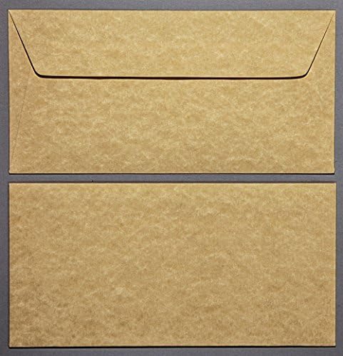 Parchment Envelopes Gold DL 110 x 220mm - 90gsm