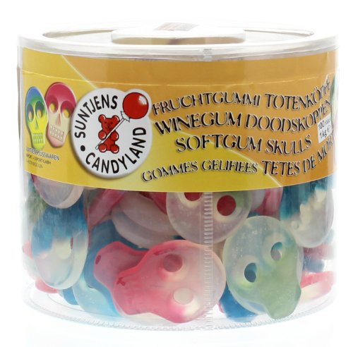 Suntjens - Fruchtgummi Totenköpfe (1 x 1100g) Suntjens - Fruchtgummi Totenköpfe (1 x 1100g)