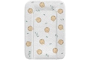 Albero Mio Animals & Love Lion Matelas à langer lavable et sans substances nocives Motif lion A002