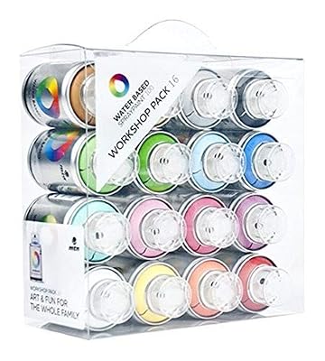 Montana colors ex011 W0000 m Spray à base d'eau, 100 ml, set de 16 pièces
