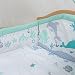 5 Pcs Baby Bedding Set, Padded Safety Bumper - (Fits Cot 120x60 cm, Pattern 13