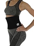 Gallant Waist Trimmer Neoprene Abs Sweat Belt For Men & Women - Exercise Sauna Slimming Abdominal Six Packs Adjustable Belt / Belly Fat Burner / Weight Loss / Increased Core Stability