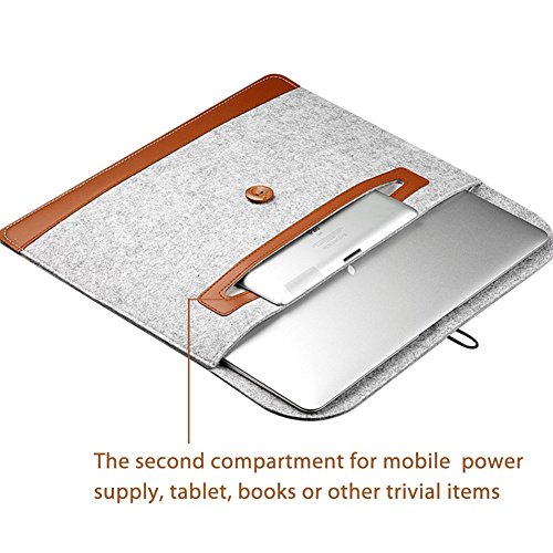 11 inch Laptop-Ultrabook-Notizbuch-Computer-Hülsen-Kasten, Shinymod 11 „Tablette Sleeve Abdeckung Schützende Tragetasche für 11″-11.6“ Macbook Pro/Macbook air /HP Dell Lenovo Samsung Galaxy Tab - 2
