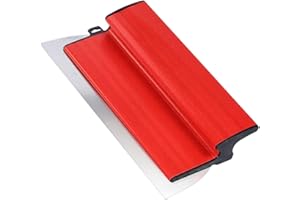 SHIFAKA Llana para Alisar Paredes, Espatulas Pladur, 25 cm Masilla para Superficies de Acero Inoxidable, Espátula para Alisar Paneles de Yeso, Herramientas para Construcción de Paredes