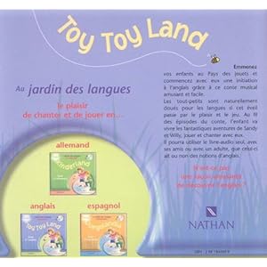 Toy Toy Land : Un conte musical - Eveil à l'anglais (1 livre + 1 CD audio)