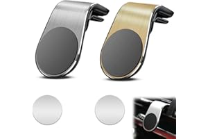 AUEFUDQ 2 PCS Halterung Kompatibel mit Ooono 2,Magnetische Halterung,Auto für Lüftungsschlitze Kfz-Halterung,Ständer,Kompatible mit Ooono Blitzerwarner Auto,mit Clips Tachometer
