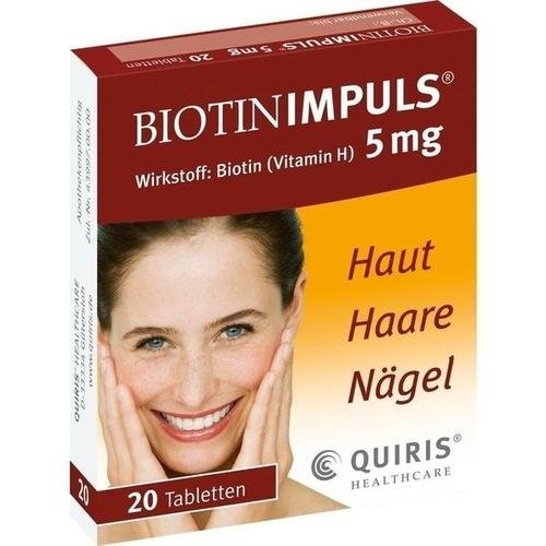 Preisvergleich Produktbild BIOTIN IMPULS 5 mg Tabletten 20 St