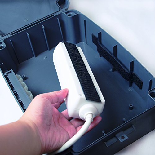 LogiLink Outdoor wetterfeste Elektrik Box, grau, 32x21x11.5 cm, LPS223 - 7