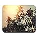 Produktbild Gaming Mauspads, Gaming Mouse Pad Pink Florida Palm Trees and Colorful Sunset Purple Beach California Sun Ocean 11.8"x 9.8" Decor Office Computer Accessories Nonslip Rubber Backing Mousepad Mouse Mat