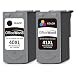 Produktbild OfficeWorld Remanufactured Canon PG-40XL CL-41XL Druckerpatronen Hohe Kapazität Kompatibel mit Canon Pixma iP1200 iP1300 iP2200 iP2500 MP140 MP150 MP160 MP170