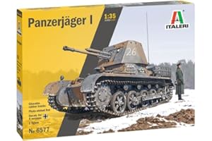 Italeri 6577S Échelle 1:35 Ger Char Char Chasseur I Modélisme à Construire soi-même Loisirs créatifs Collage Kit de Construction en Plastique Multicolore